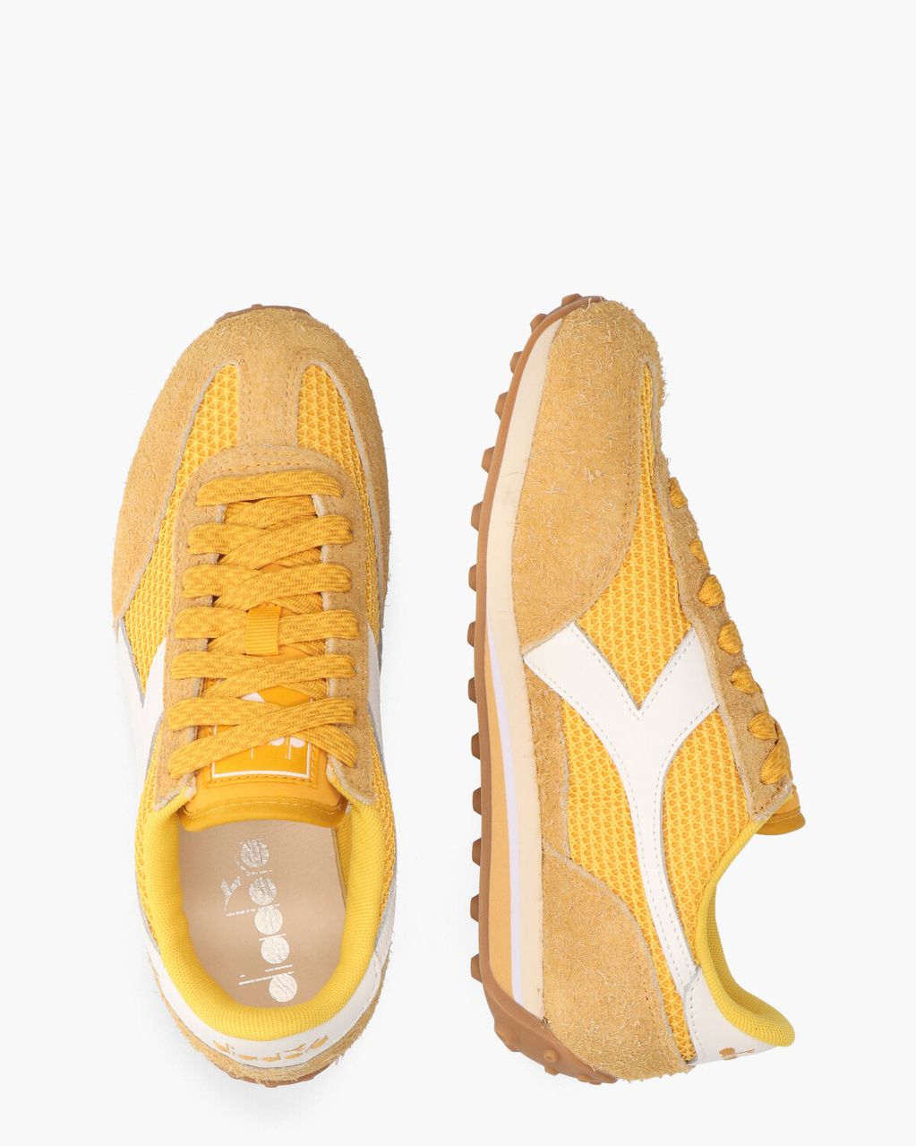 Diadora Sport Rally Geel Damessneakers