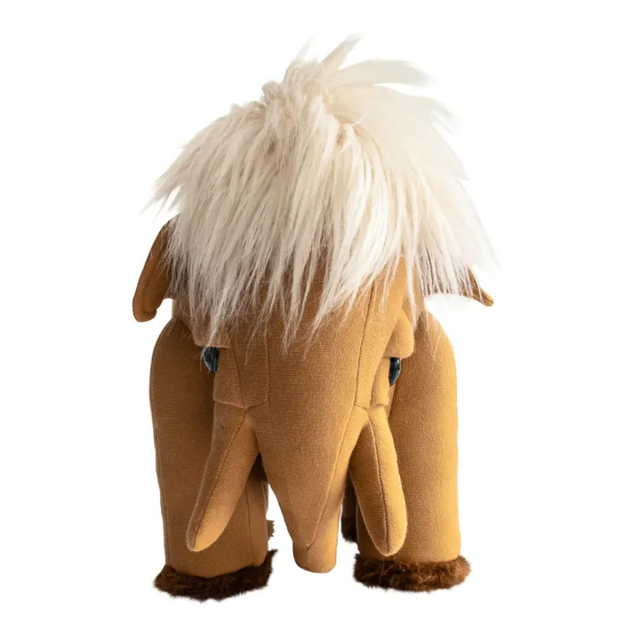 Bigstuffed Peluche Mammouth Earth 30 cm | Marron