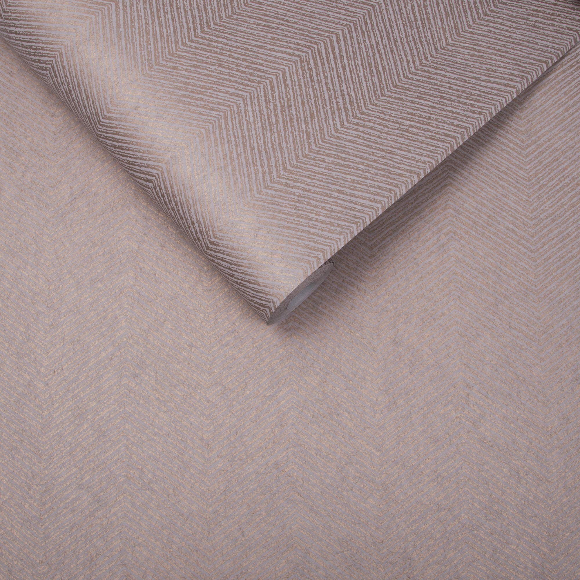 Graham & Brown - Vliesbehang - Chevron Pink - 10mx53cm
