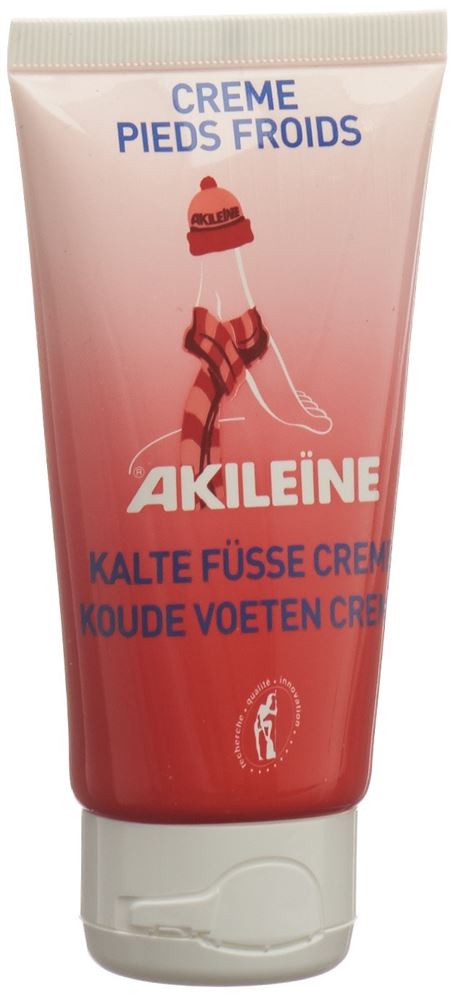 AKILEINE Dermo Erwärmende kalte Füsse Creme<br>75 ml, Creme, Creme