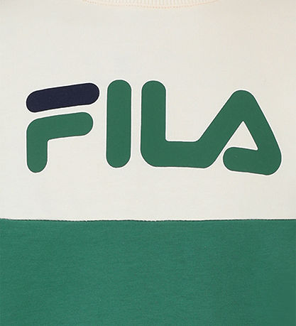 Fila Sweatshirt - Leysin - Antique White/Fir
