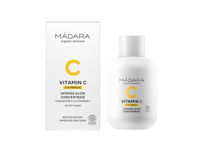 MÁDARA Gesichtscrème Vitamin C Intensive 30 ml Natürliche Gesichtspflege für eine intensiv strahlende Haut