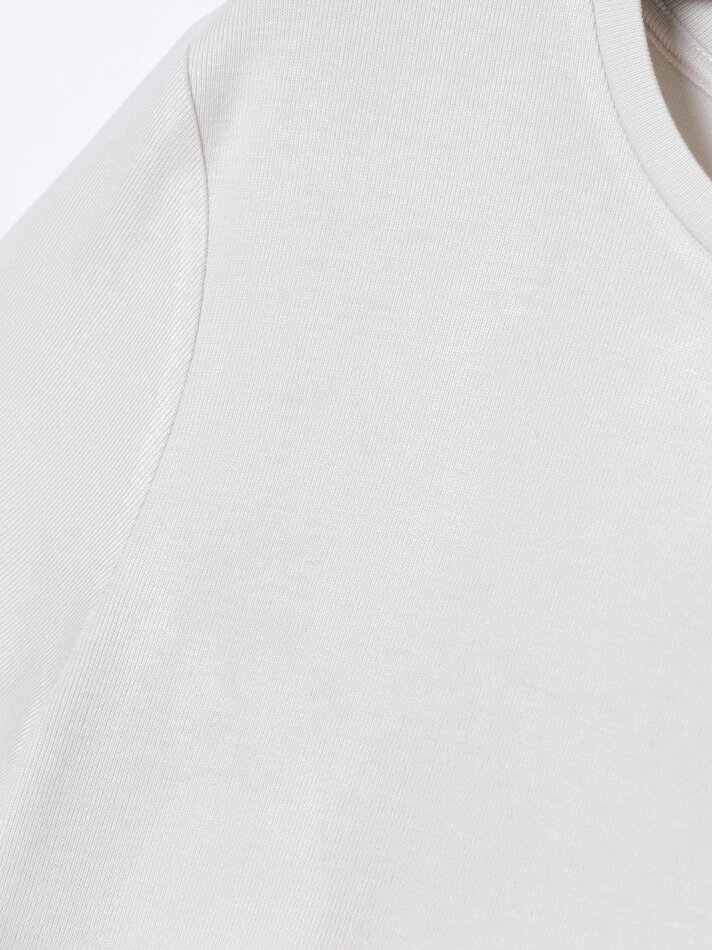 Camiseta de malha - Off White