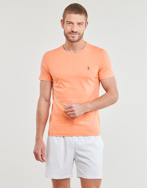 Polo Ralph Lauren - T-SHIRT AJUSTE EN COTON Coral / China / Playa / Naranja / Heather