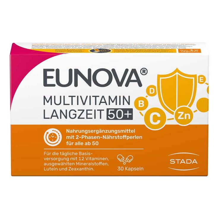 Eunova Langzeit 50+ Kapseln, 30 St