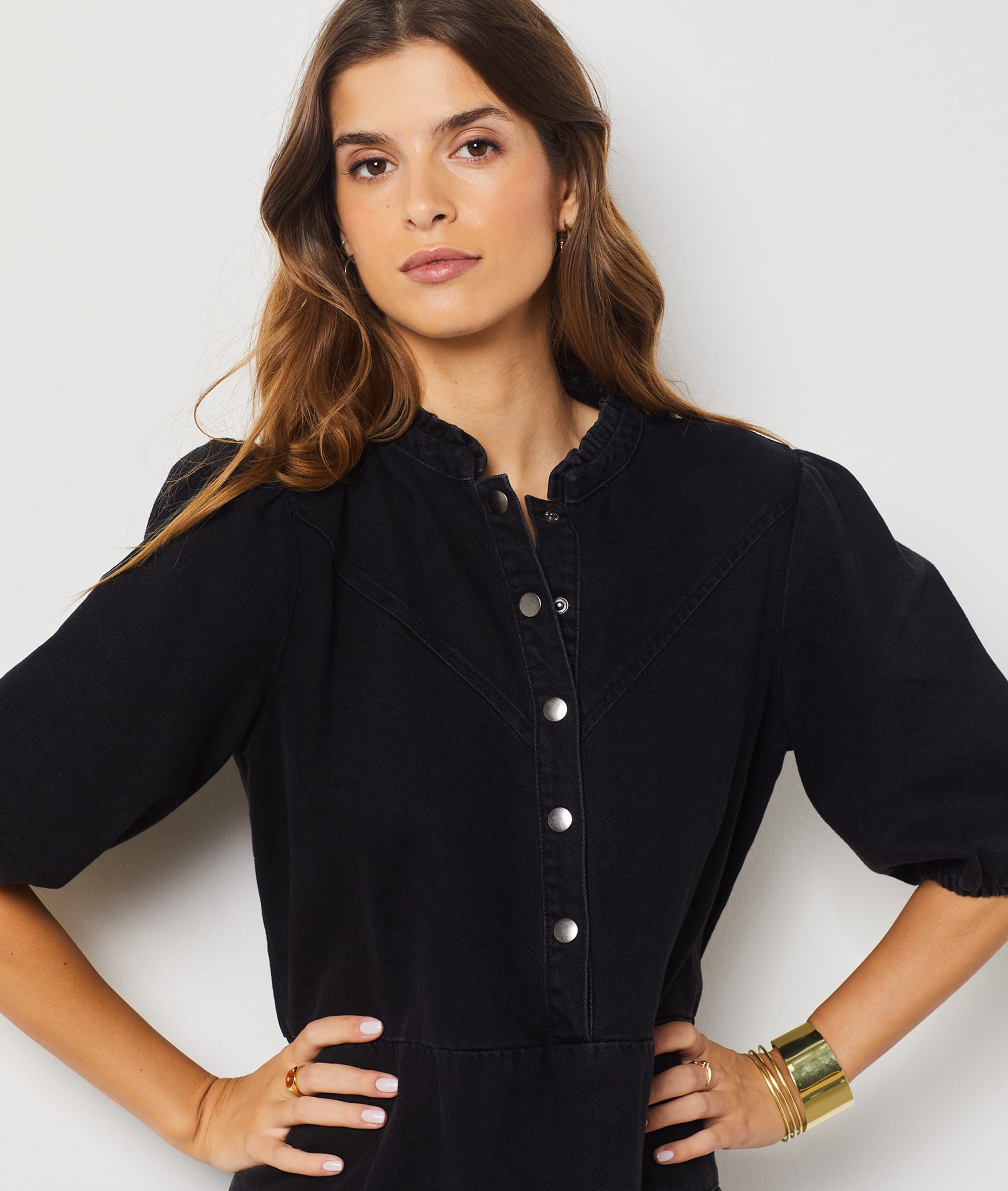 Robe en jean