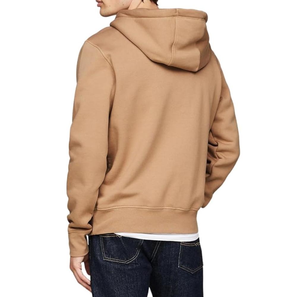 Tommy Hilfiger Sweat à Capuche Beige Homme Tommy Hilfiger Logo Hoodie