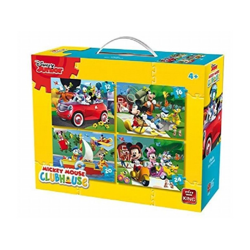 Puzzle 4 en 1 - Mickey Mouse