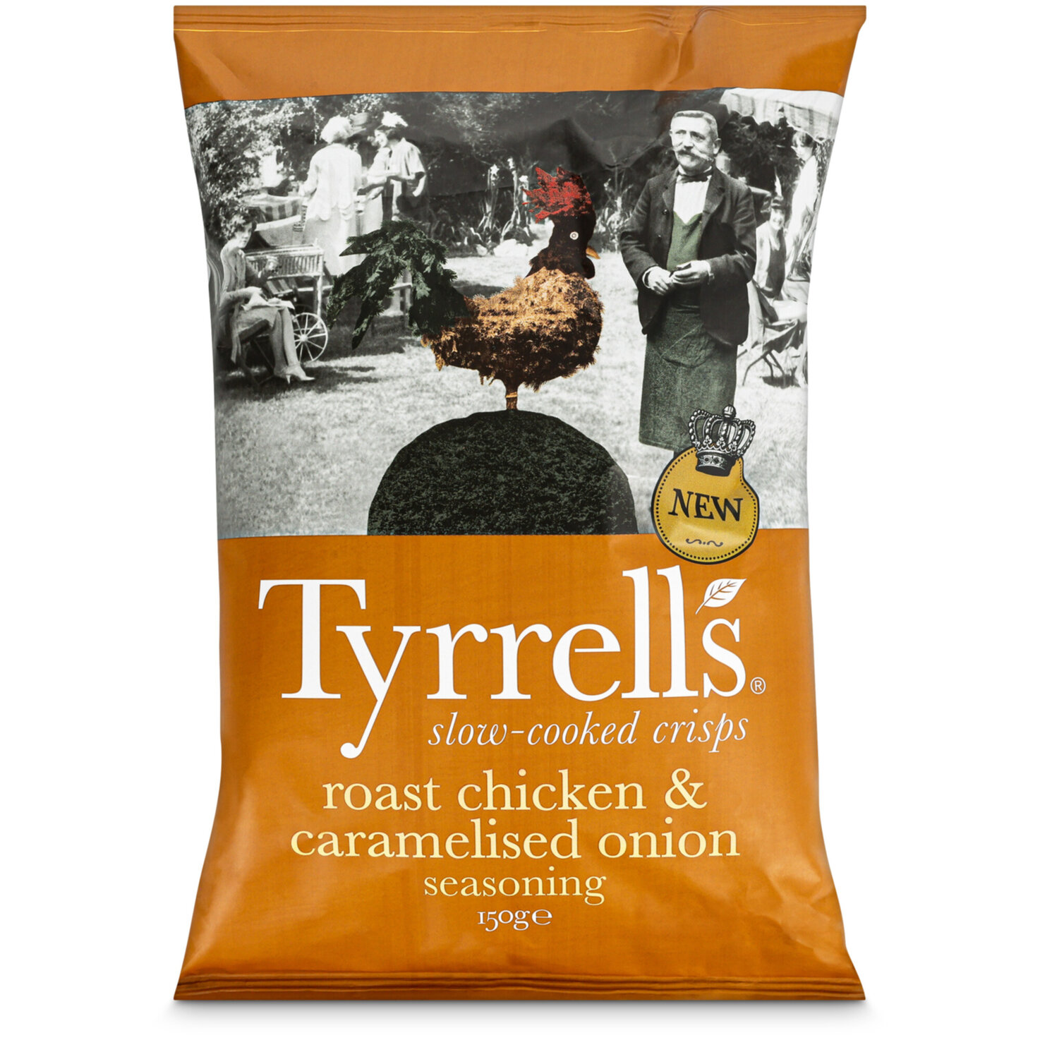 Tyrrells roast chicken & caramelised Onion