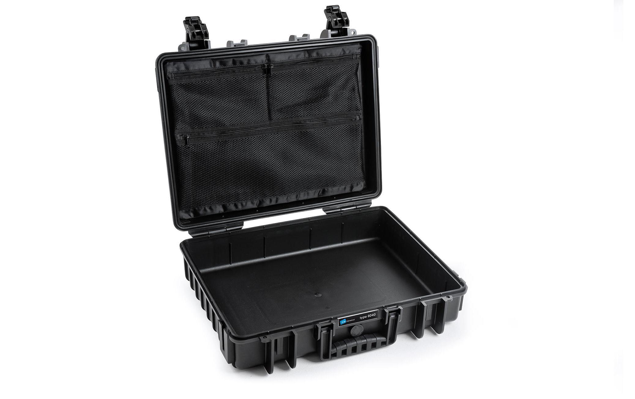 Outdoor-Koffer Typ 6040 SI Schwarz<br>Ausreichend Platz für allerlei Equipment und kostspielige Technik