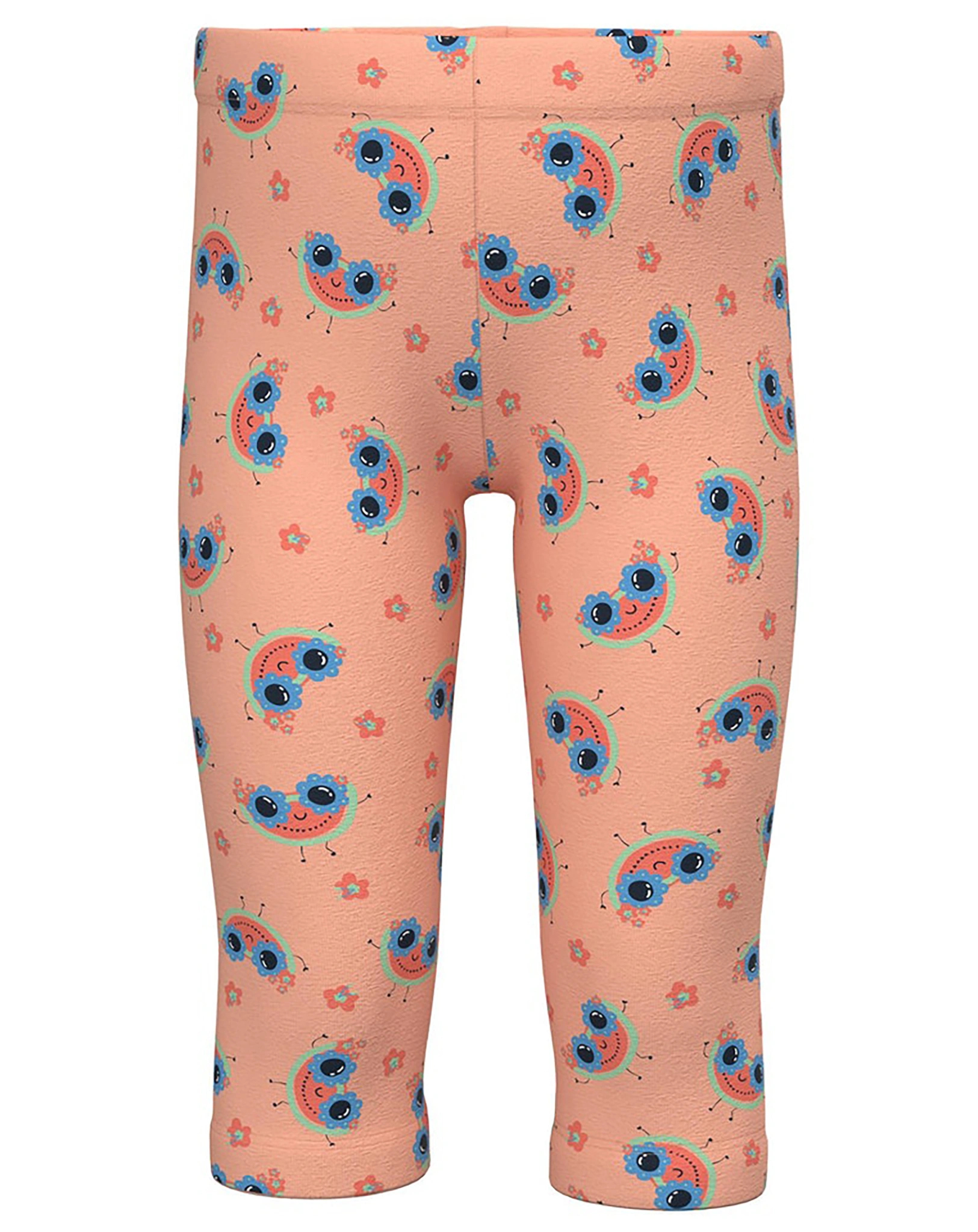 Capri-Leggings NMFVIVIAN - HELLO in peach nectar