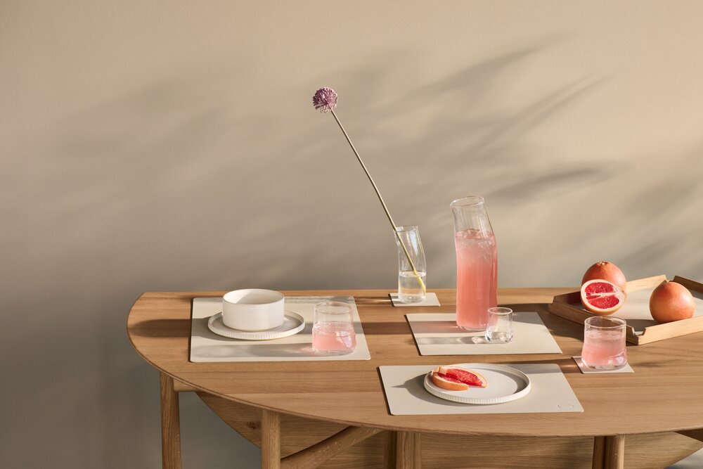 LIND DNA  Glasbrik, Square - Linen