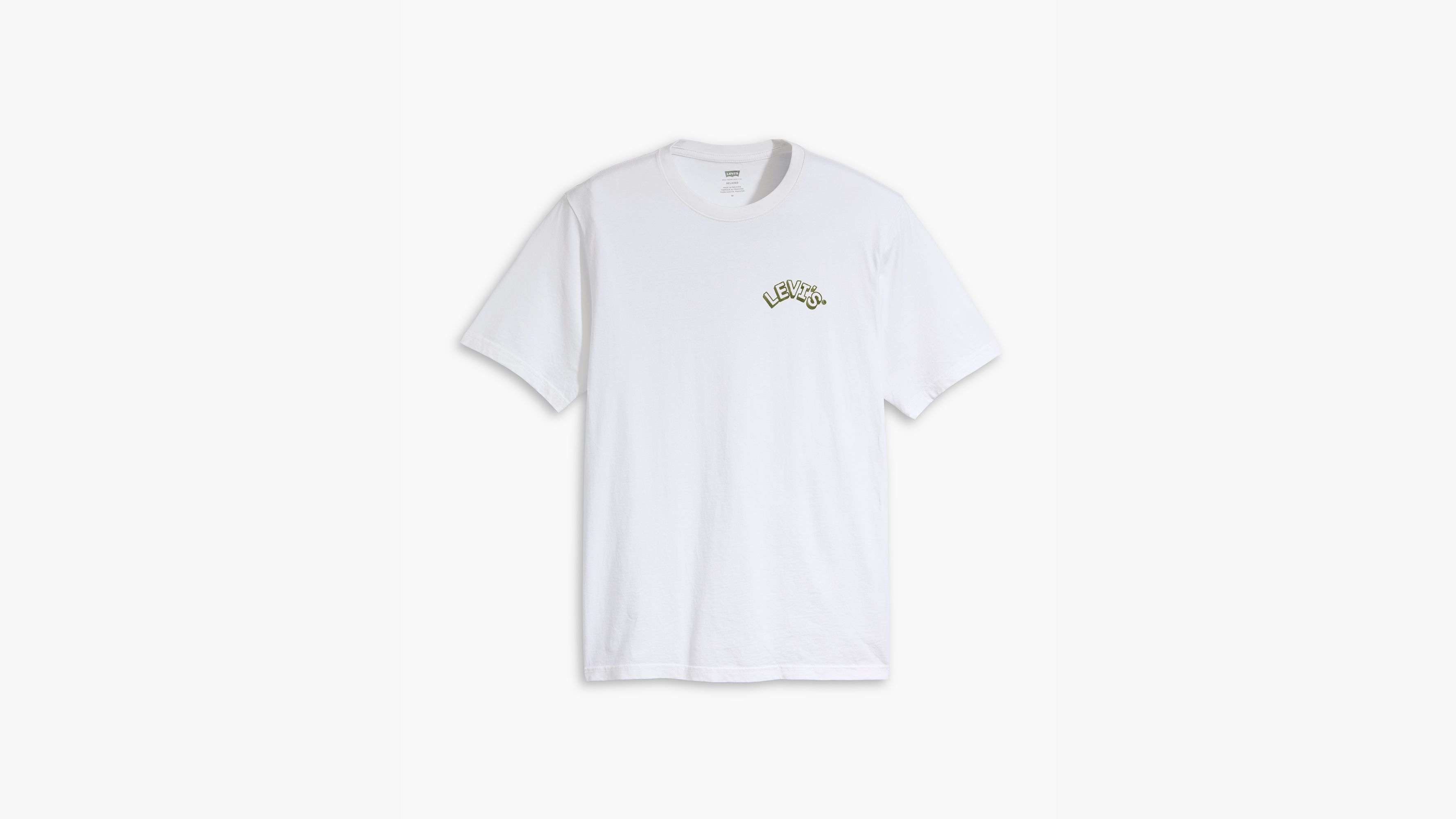 T-shirt graphique Relaxed - Arched Headline White+ - Blanc