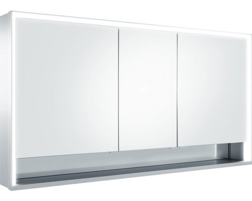 KEUCO Royal Lumos spiegelkast, 140 x 16,5 x 73,5 cm, gespiegeld, 3-deurs, LED, IP 24, 713