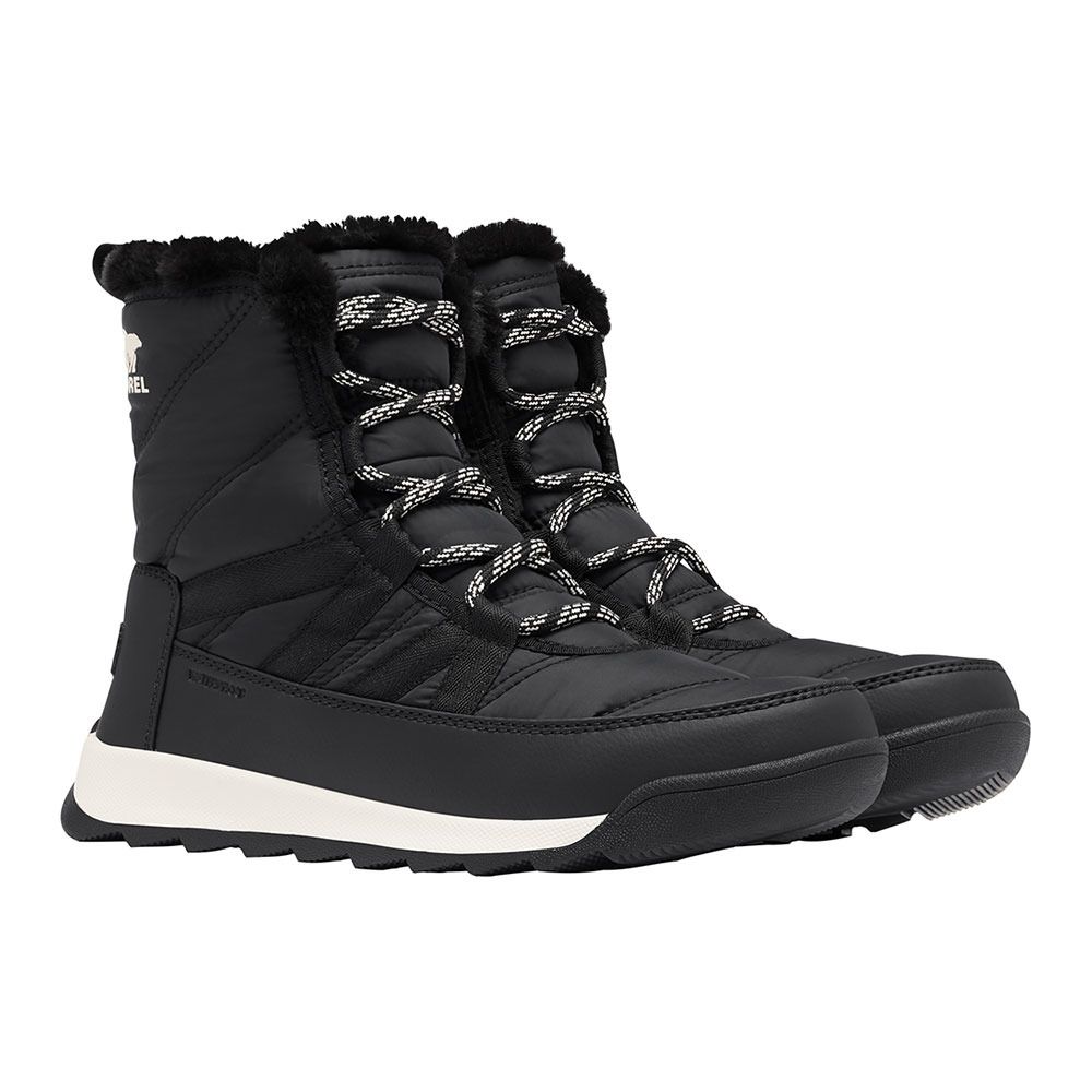 Sorel WHITNEY II SHORT LACE WP - Après-ski Femme black