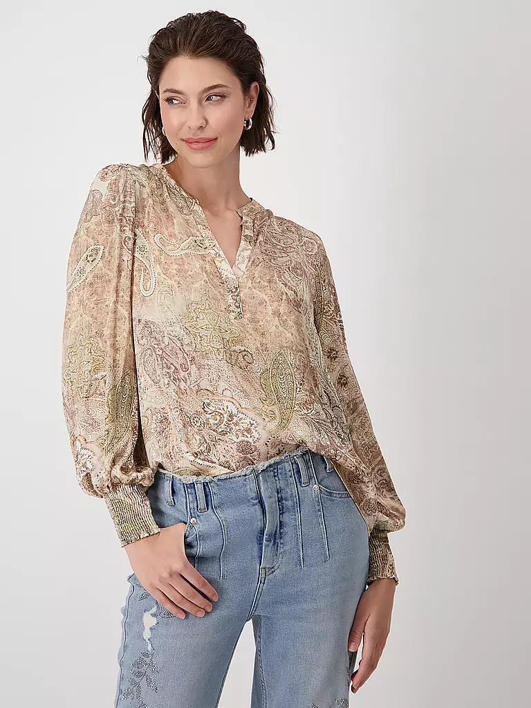 MONARI Blusenshirt beige