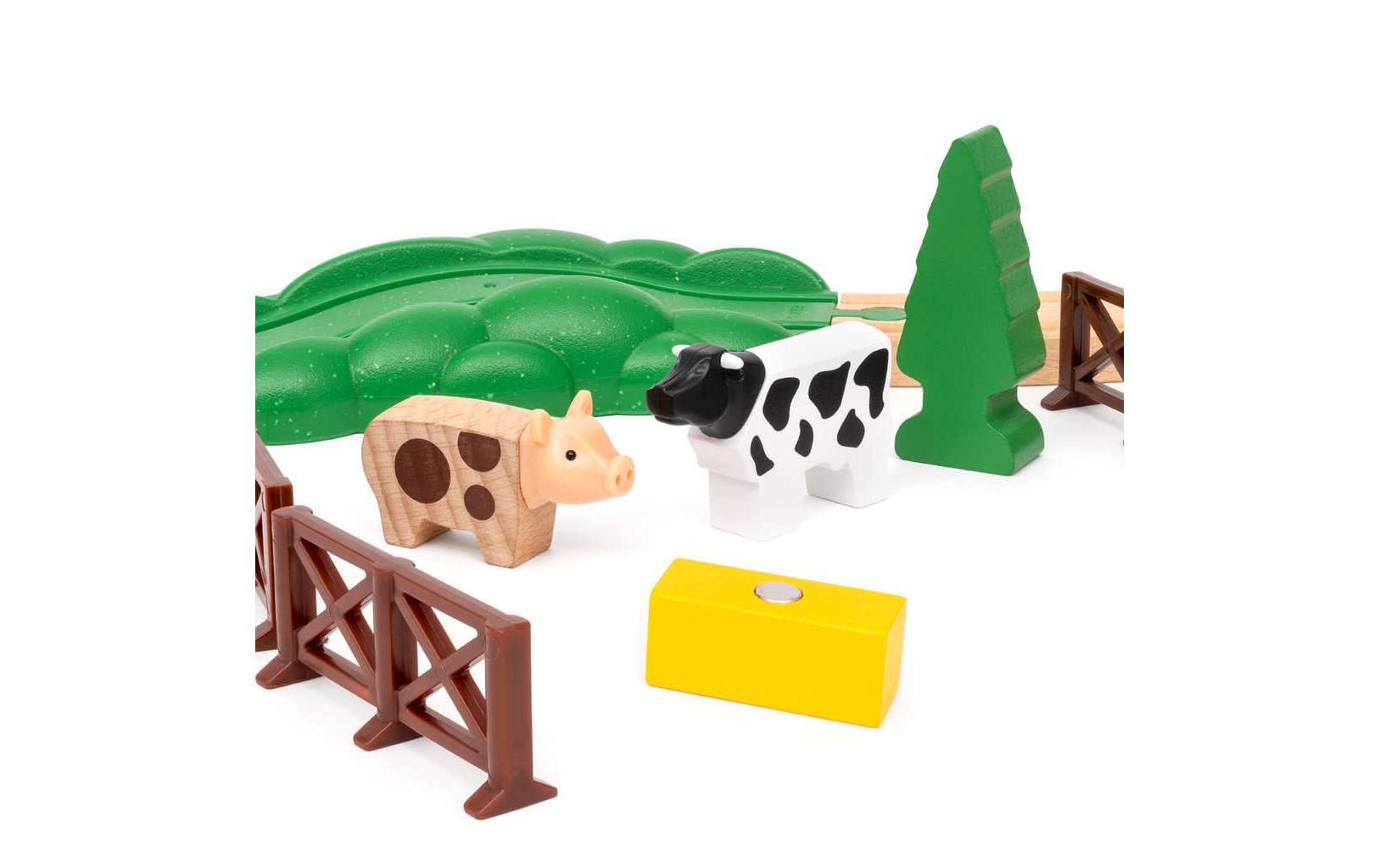 BRIO World Mighty Red Train SetBauernhof-Zugset