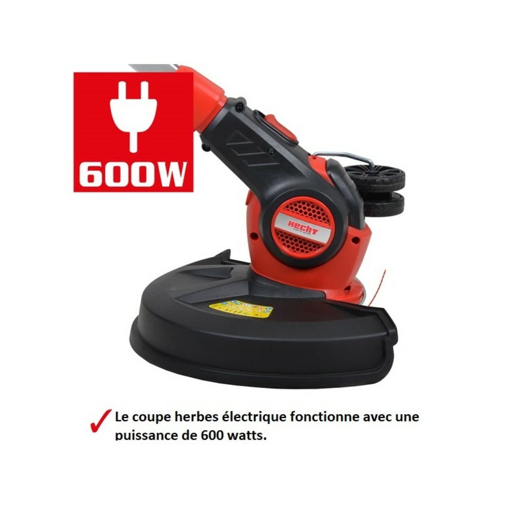 H 630 coupe herbe coupe bordure électrique léger 600w 10 300tr/min