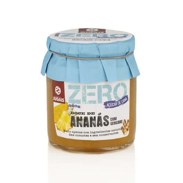 Quinta de Jugais Doce Zero Ananás e Gengibre 280g