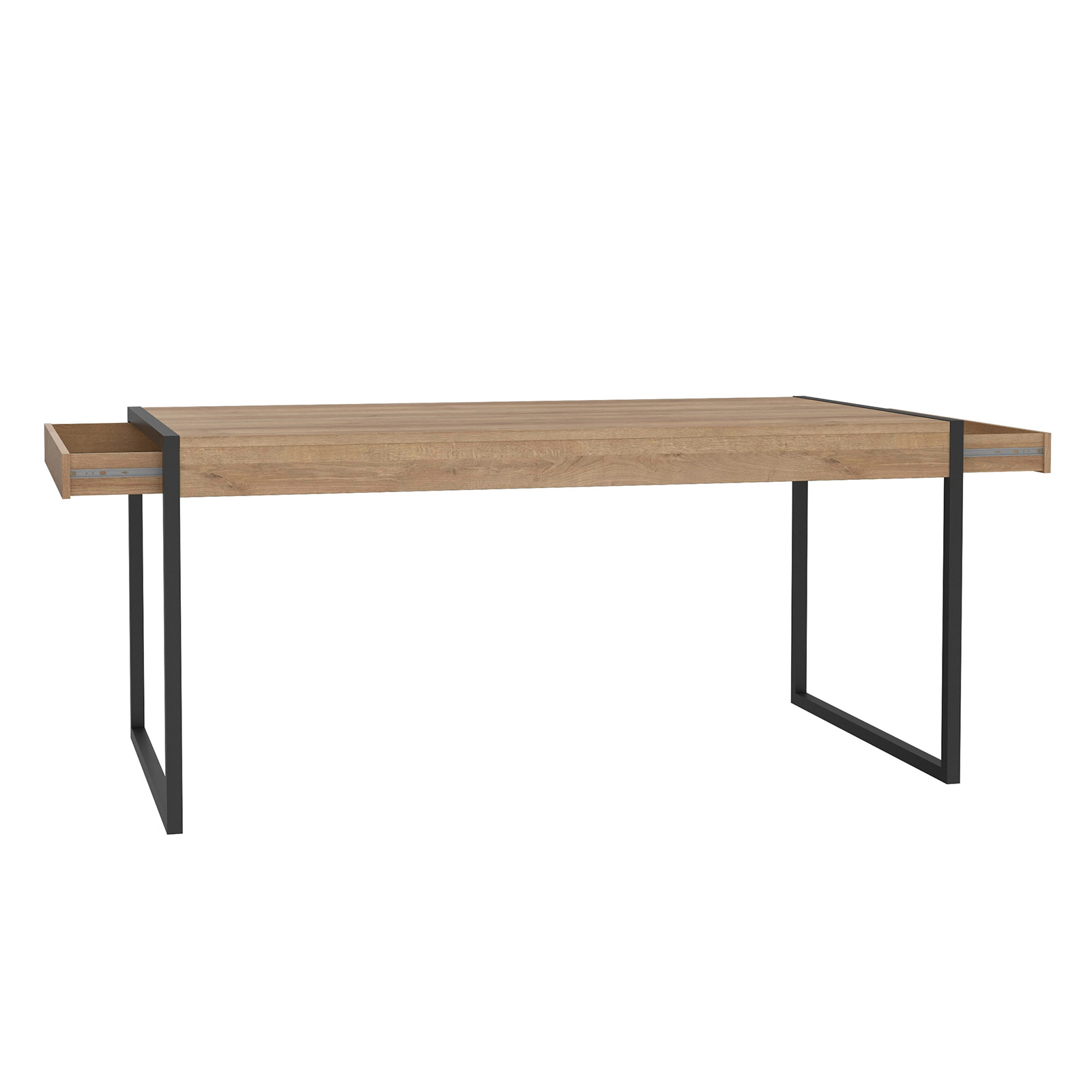 Esstisch - Riviera Eiche - 2 Schubkästen - 166 cm