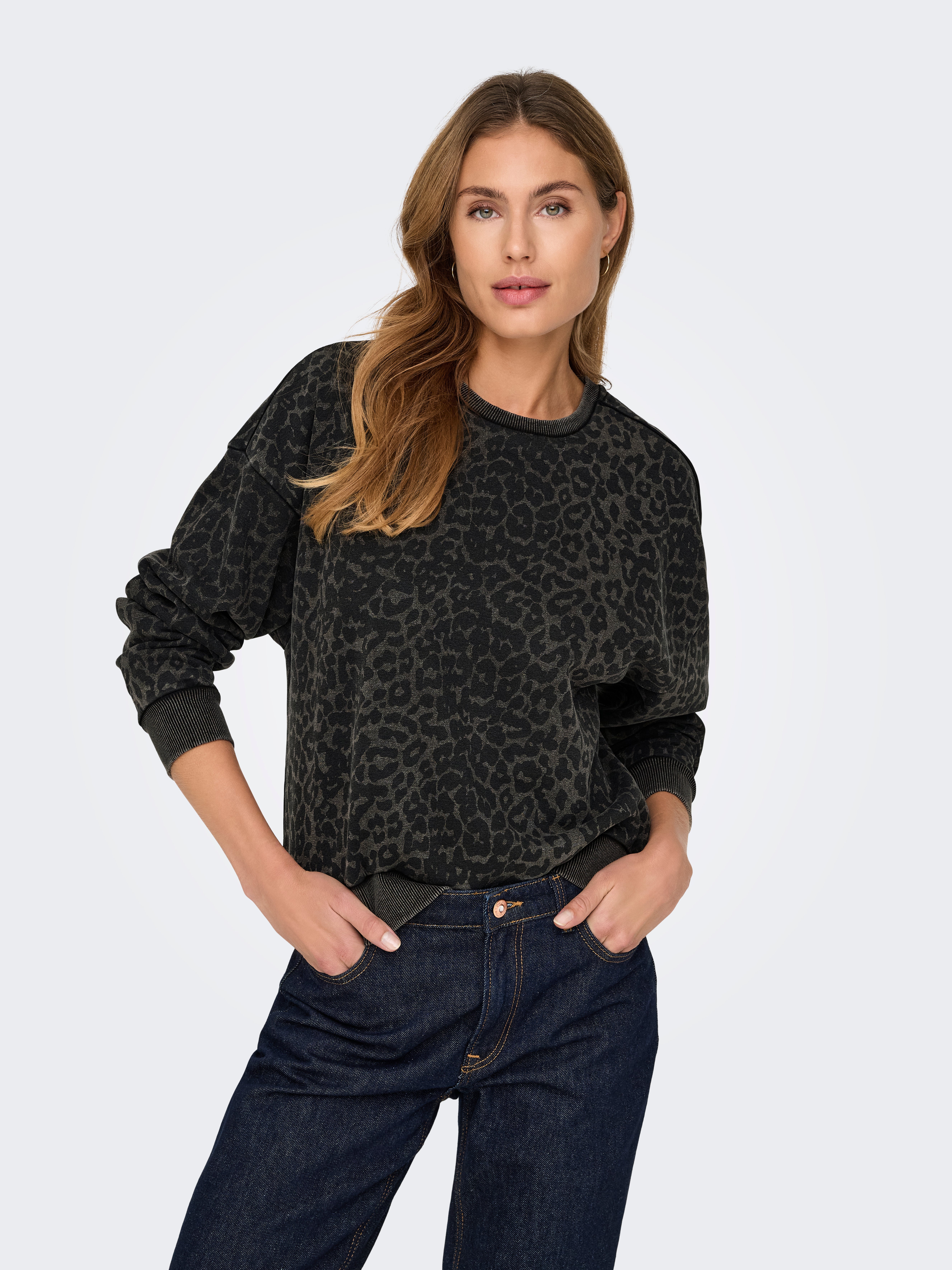 ONLVOICE Sweatshirt Black