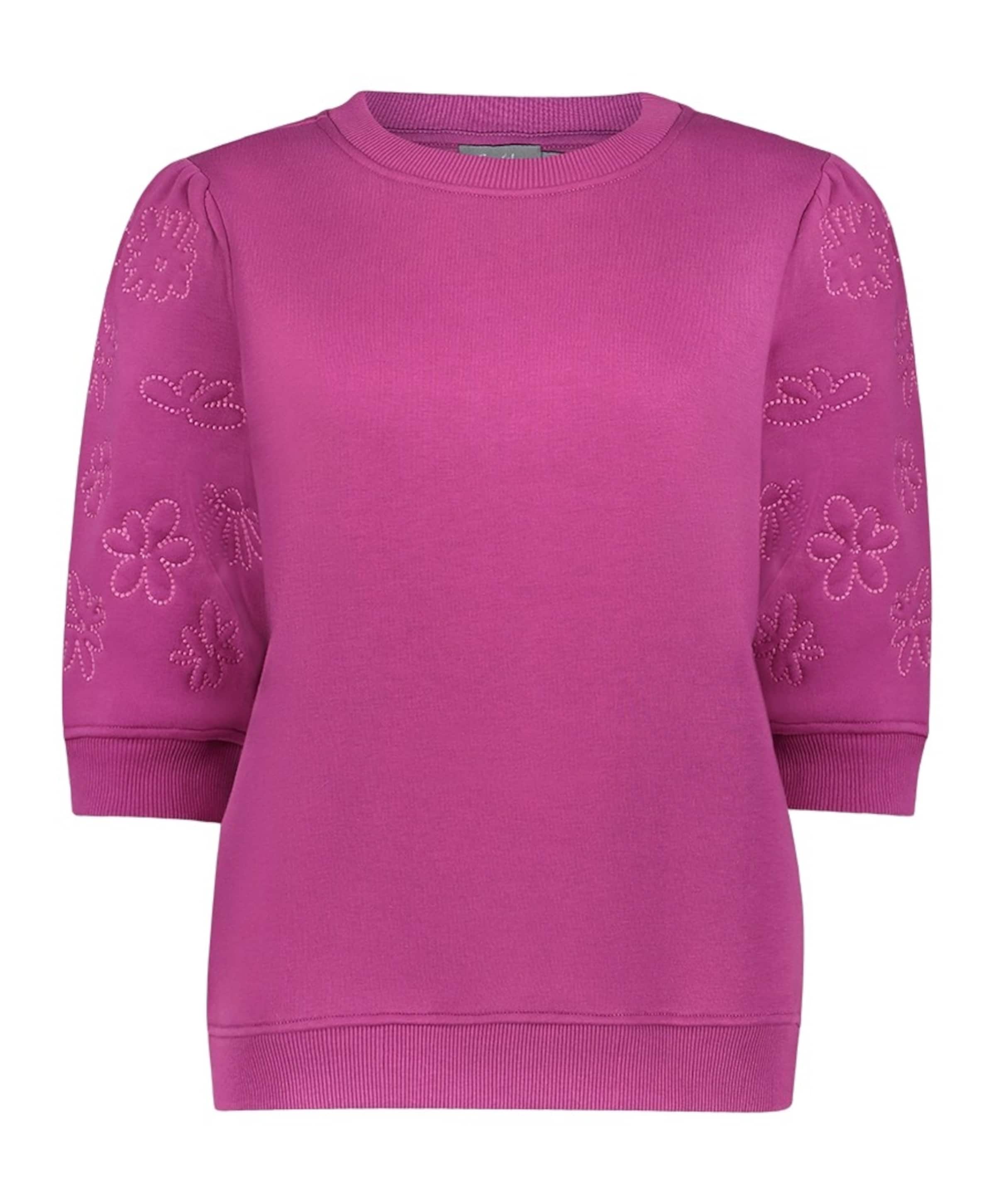 Geisha Dames sweater paars