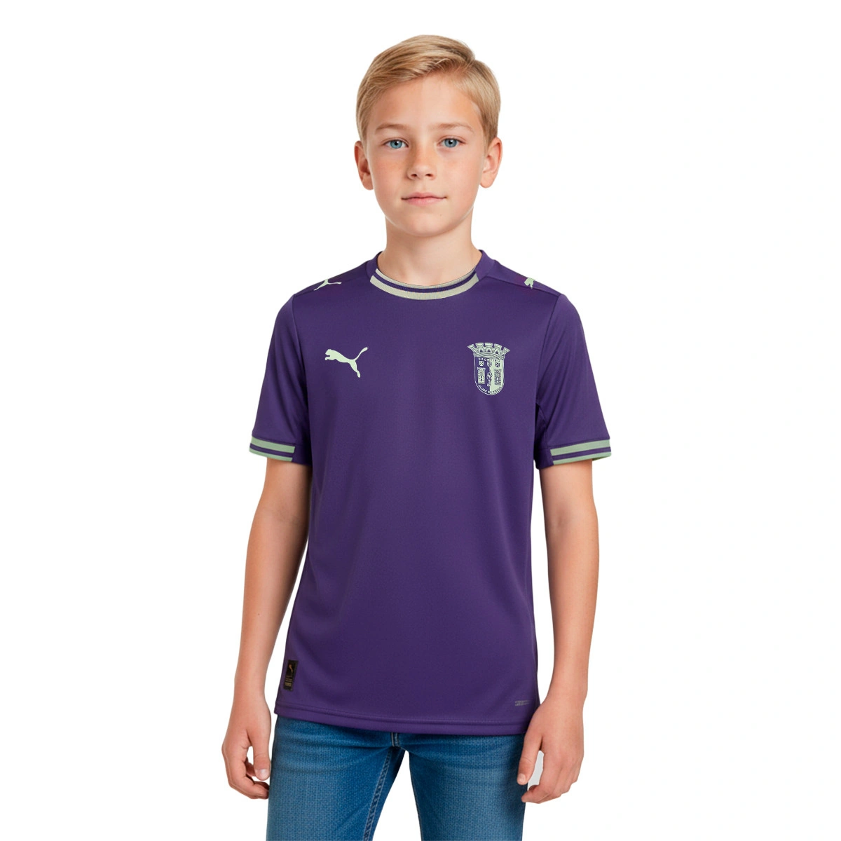 Camisola Puma SC Braga Segundo Equipamento 2025-2026 Criança
