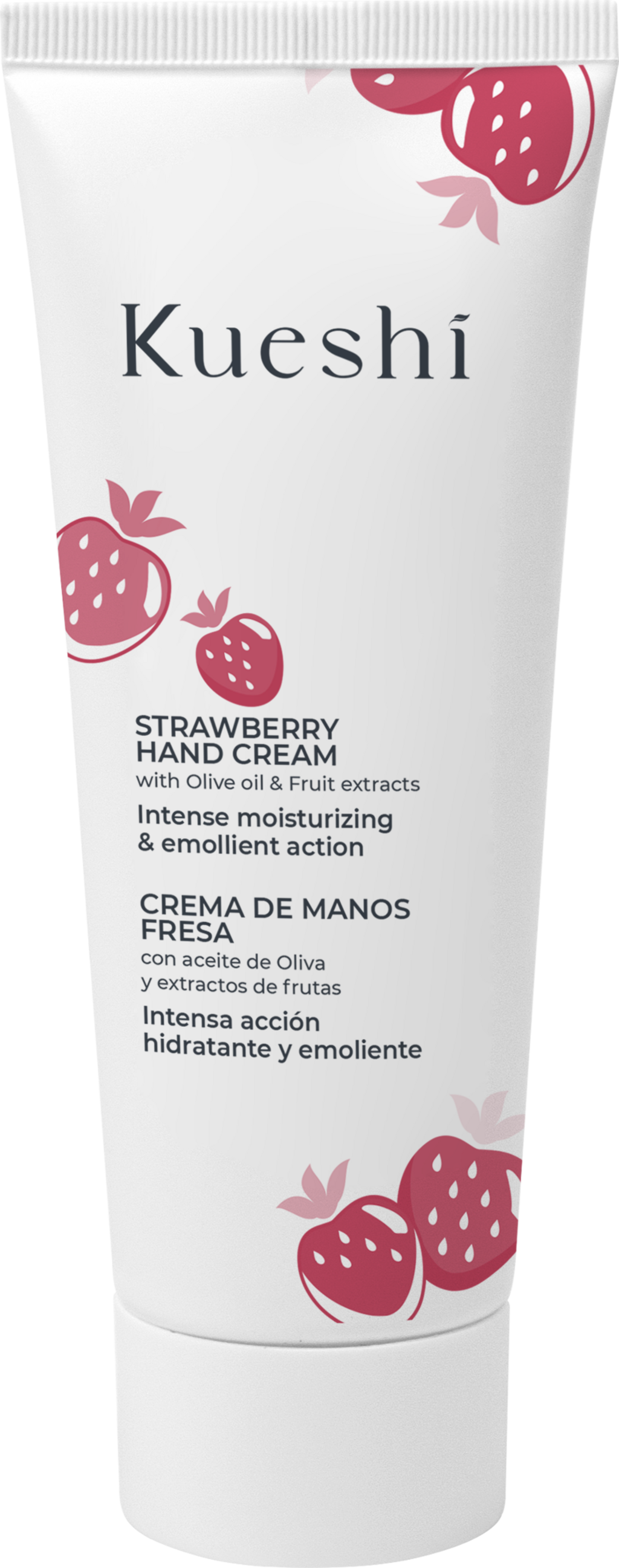 KUESHI NATURALS  Hand Cream, Erdbeere (85 ml)