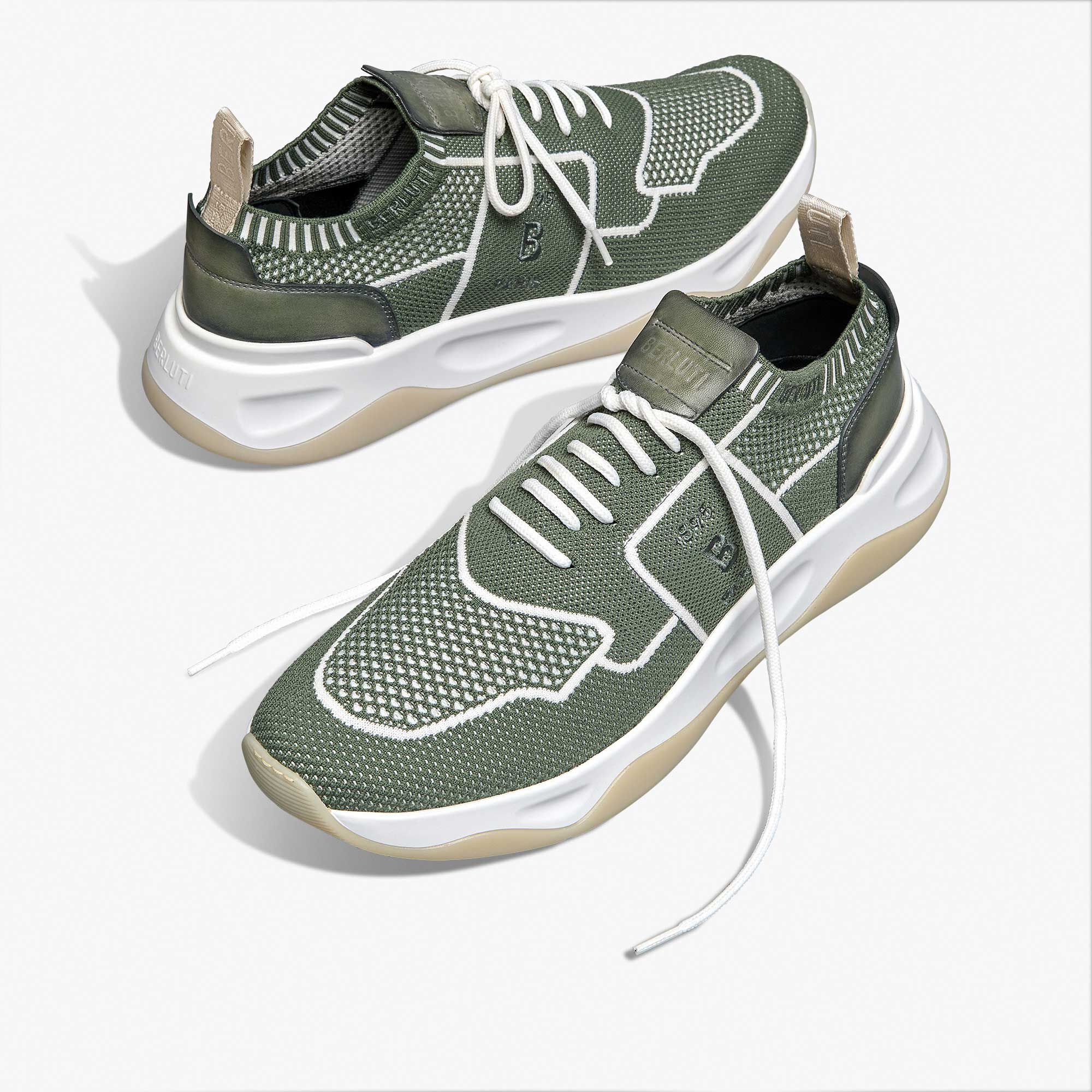 Sneaker Shadow En Maille Et Cuir