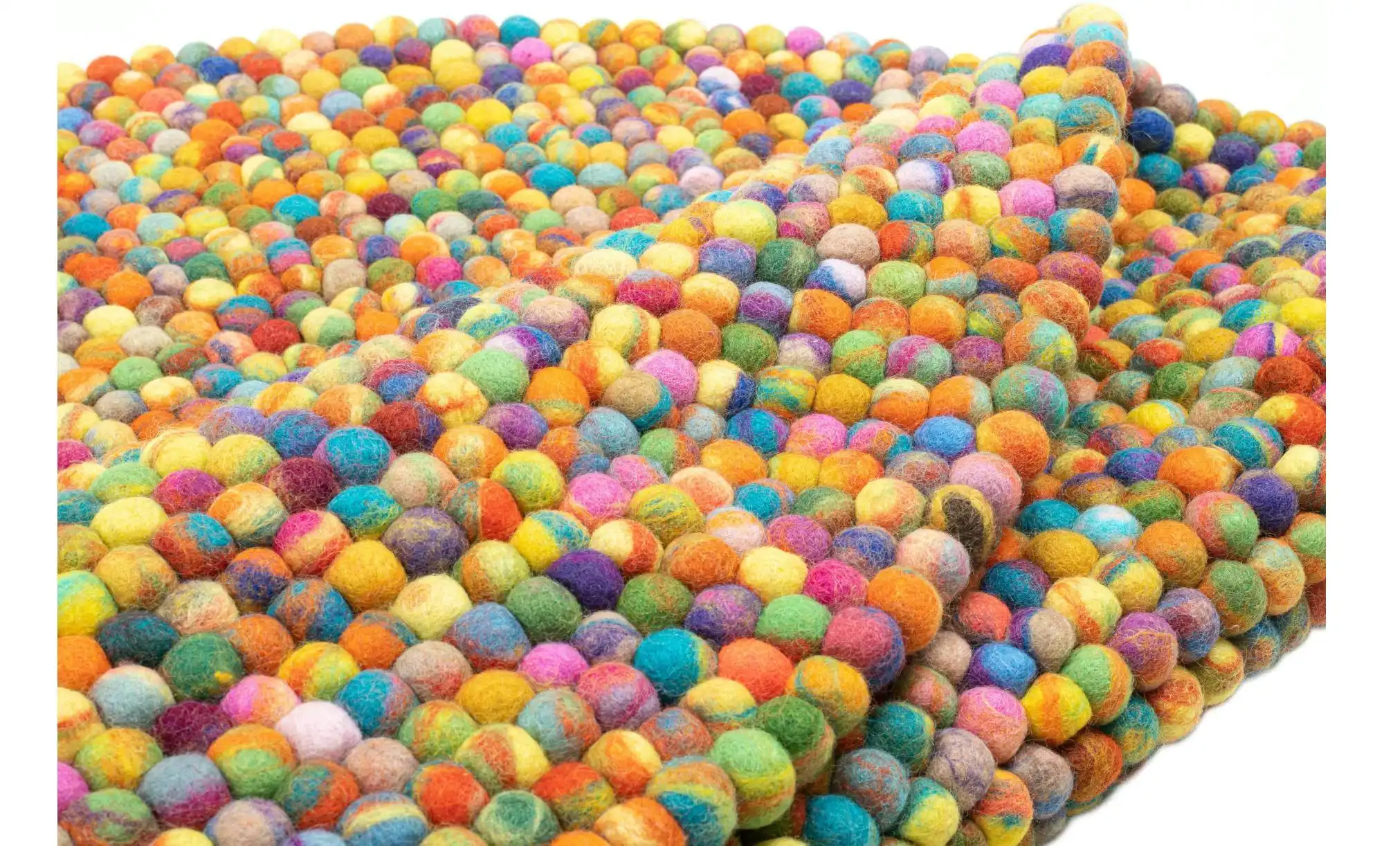 THEKO Kugelwollteppich Felty