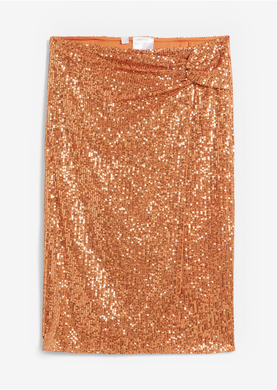 Jupe à paillettes style portefeuille