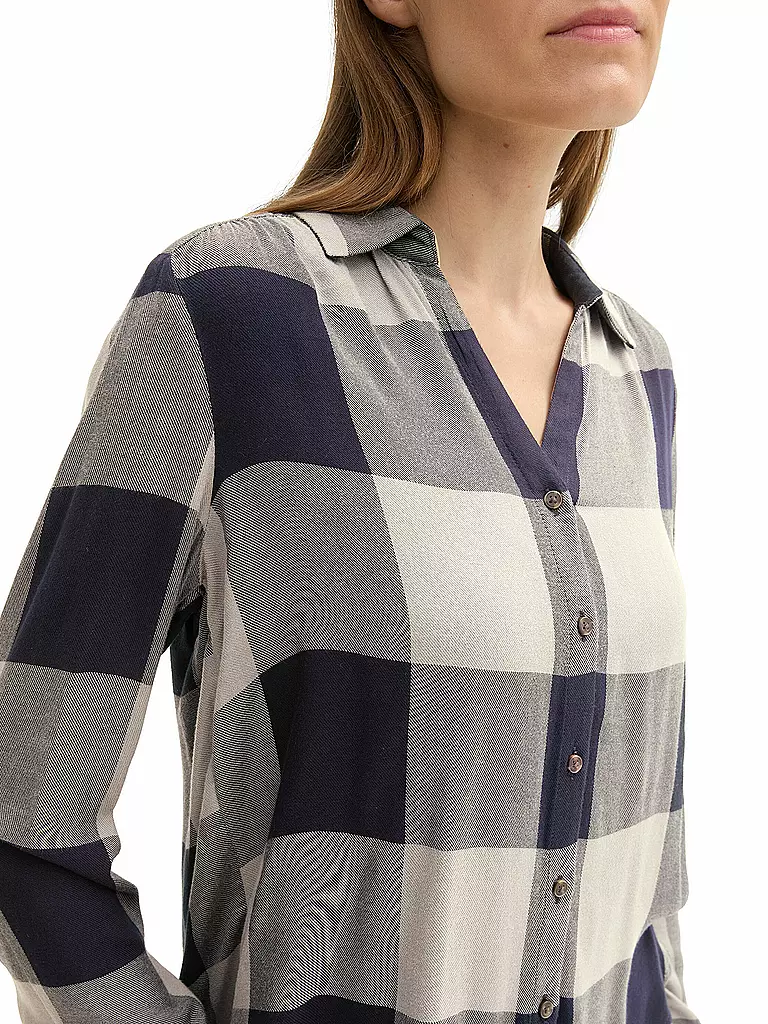 TOM TAILOR Bluse blau