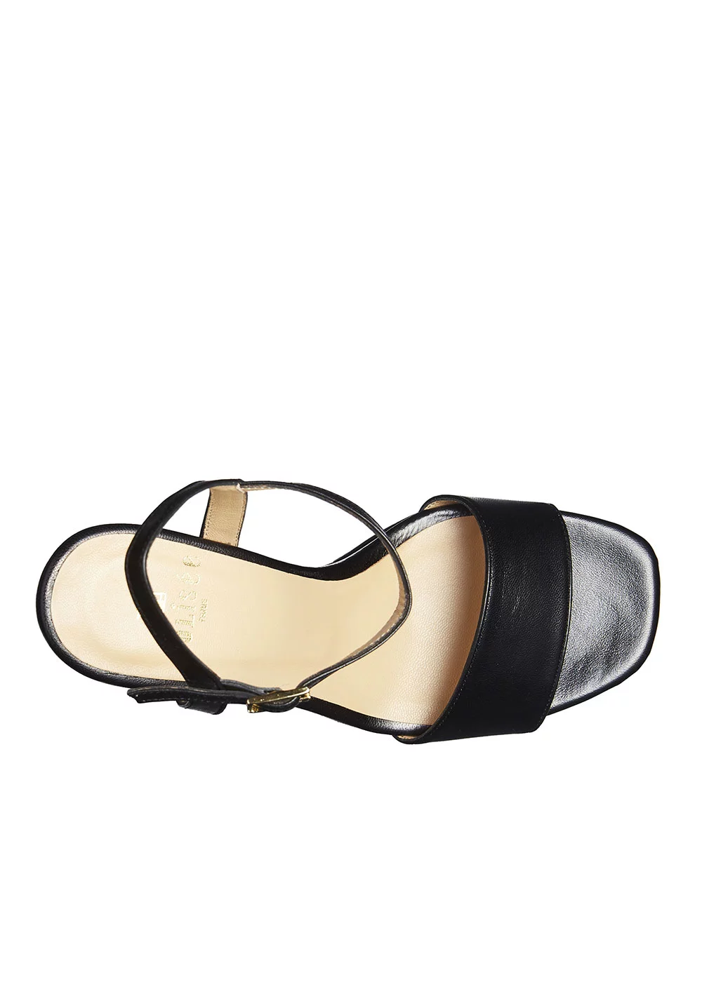 SANDALE JOY CUIR NOIR