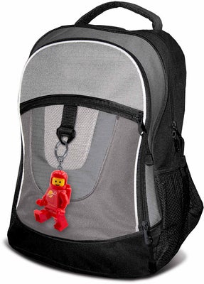 LEGO® Ikonisk Romfarer Nøkkelring med LED-lys, Rød