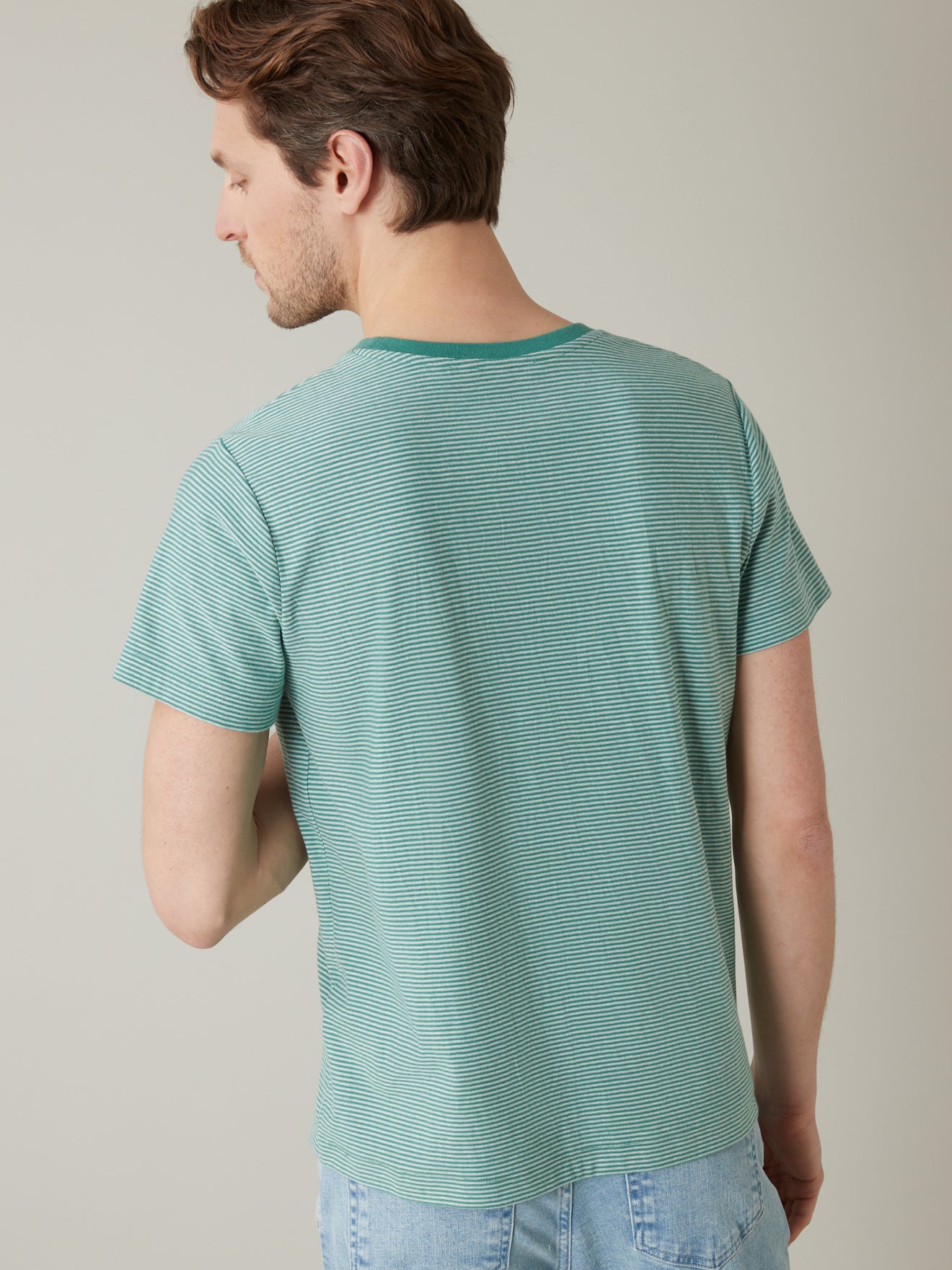 T-shirt rayé homme - coton bio