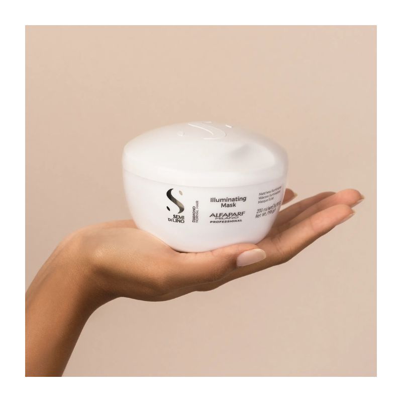 Masque Diamond révelateur d'éclat Semi Di Lino 200ml