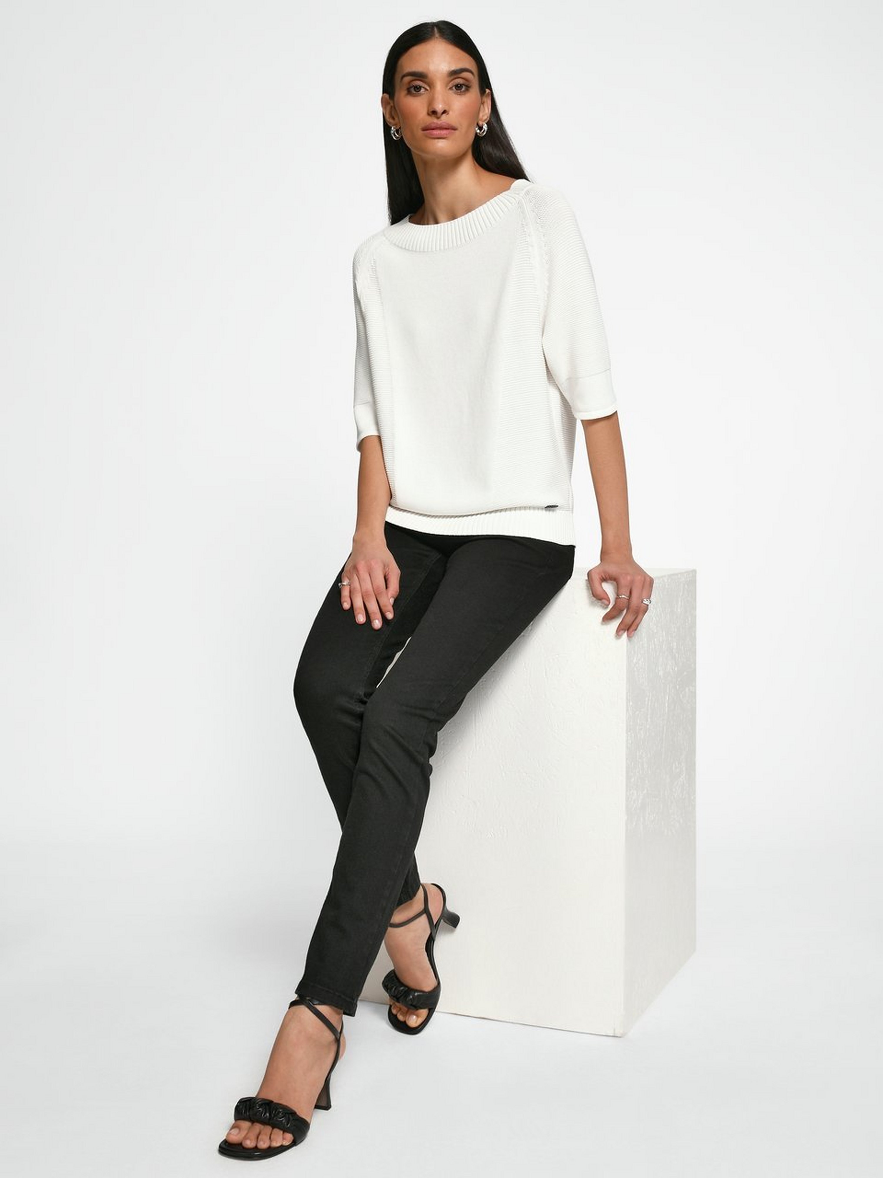 Pullover mit 3/4-Raglanarm