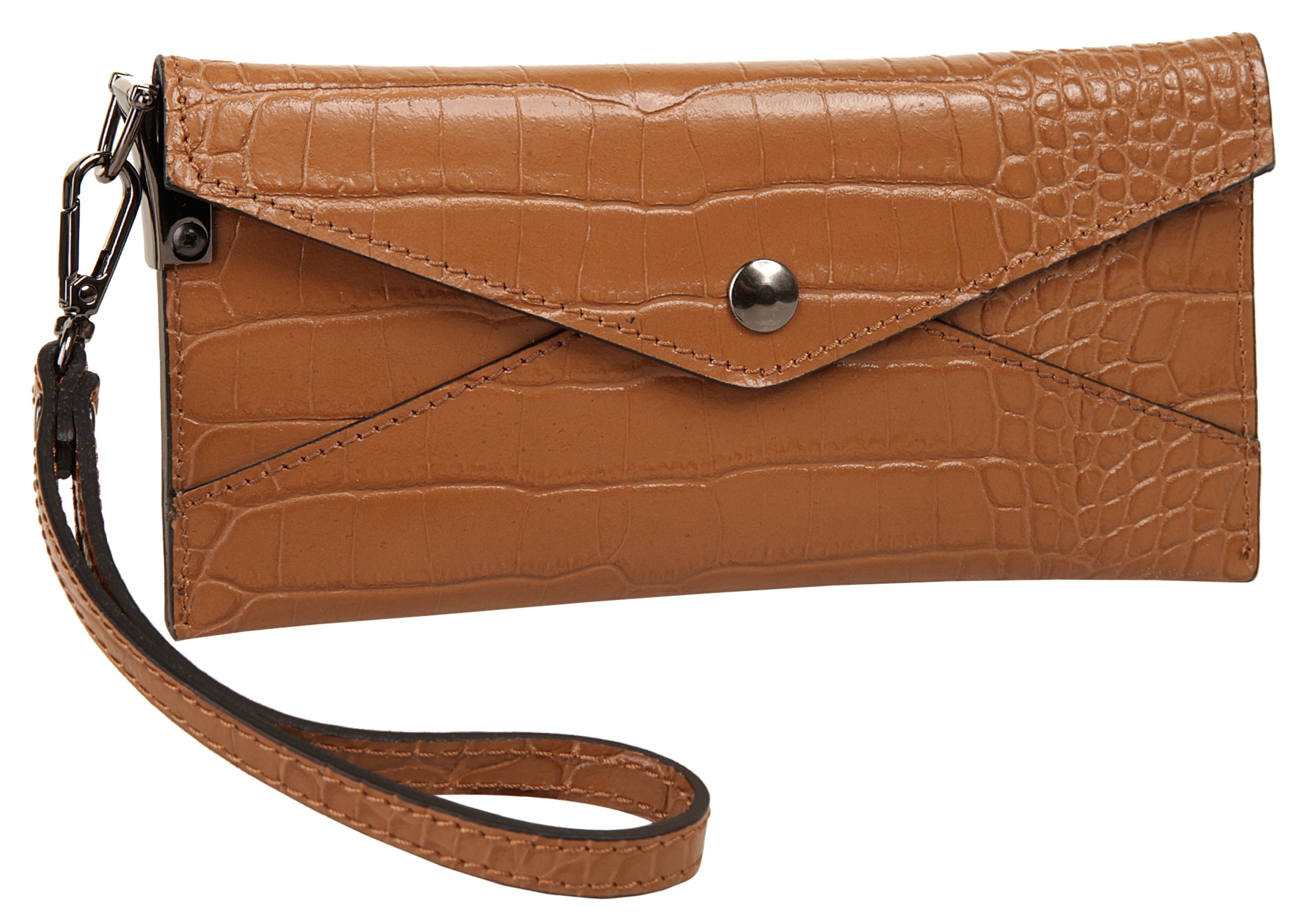 Cluty Abendtasche echt Leder, Made in Italy