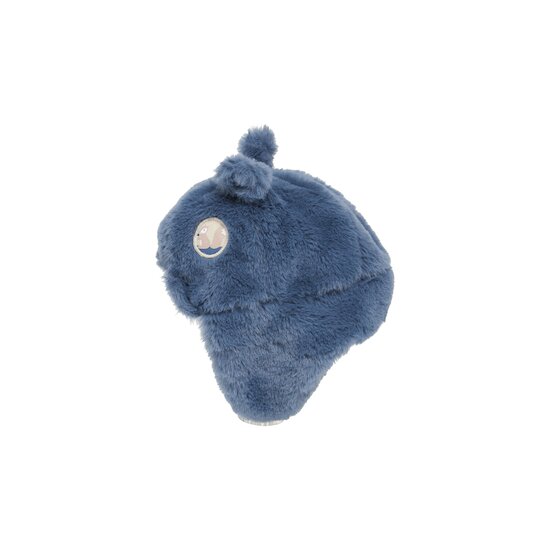 Mon écureuil chou Chapka en fausse fourrure   Blue Graphite        de               Marèse