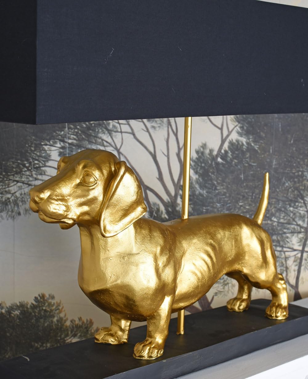 PALAZZO INT Tischlampe „Villa Dachshund