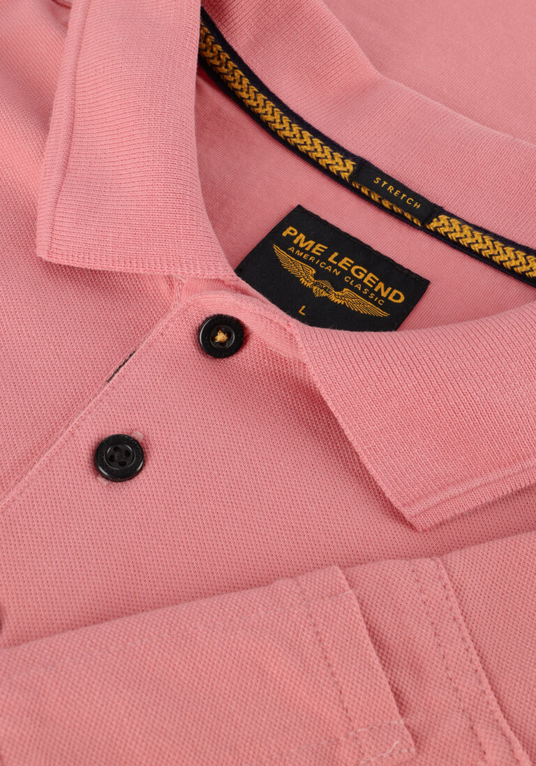 PME LEGEND roze pme legend polo short sleeve polo trackway