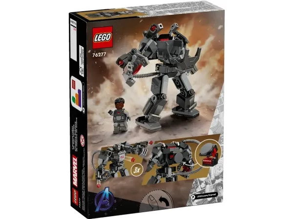 LEGO Super Heroes 76277 War Machine-kamprobot