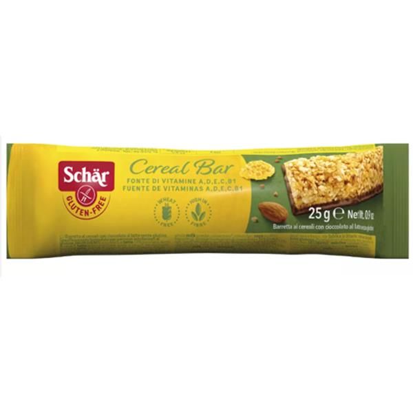 Barra De Cereais Com Chocolate De Leite Sem Glúten