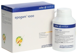 EPOGAM 1000 Flüssigkeit zum Einnehmen Unidosen, 240 Stück