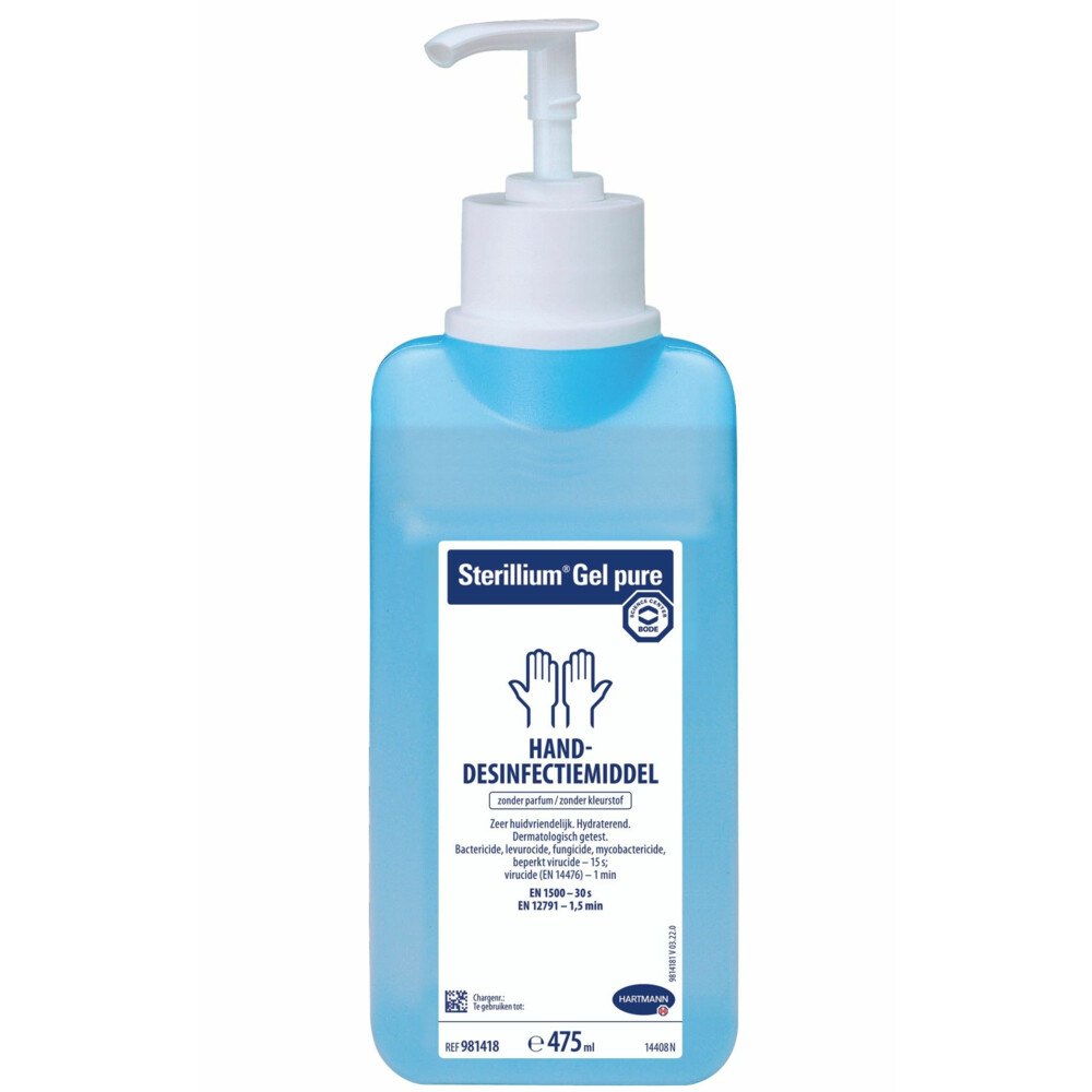 Sterillium Handdesinfectie Gel Pure Pompflacon475 ml