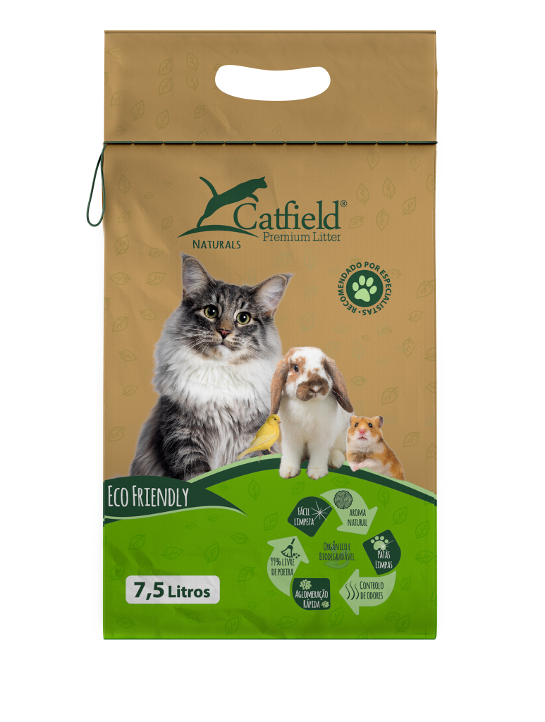 Cama vegetal para gatos Catfield Naturals