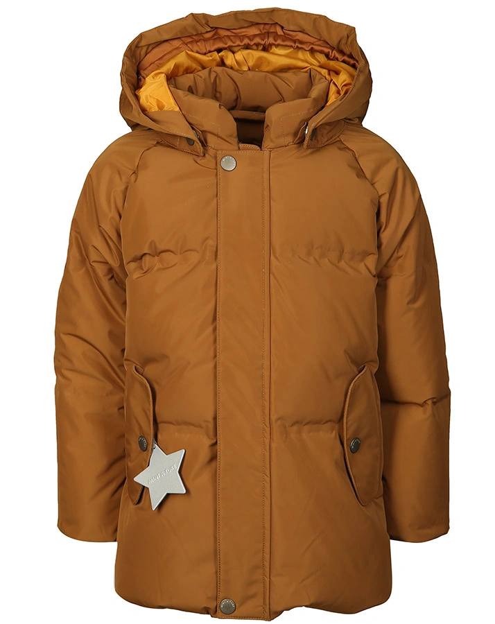 Steppjacke MATWOODY mit Daunen in hellbraun