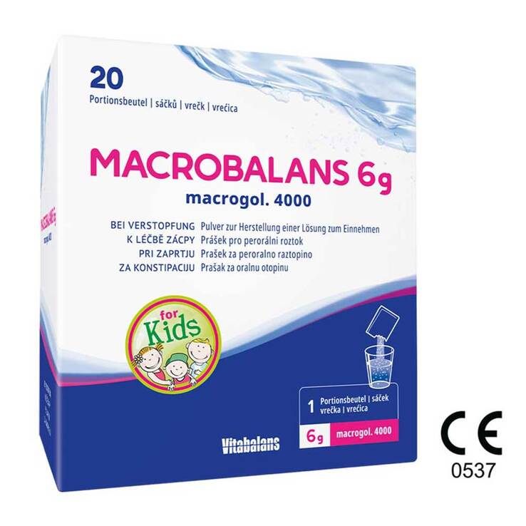 Macrobalans Pulver zur Herstellung e.Lösung zum Einnehmen, 20X6 g
