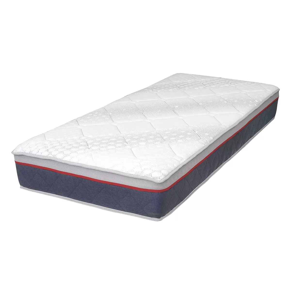 Viskoschaum Matratze Meggen 160 x 200 weiss
