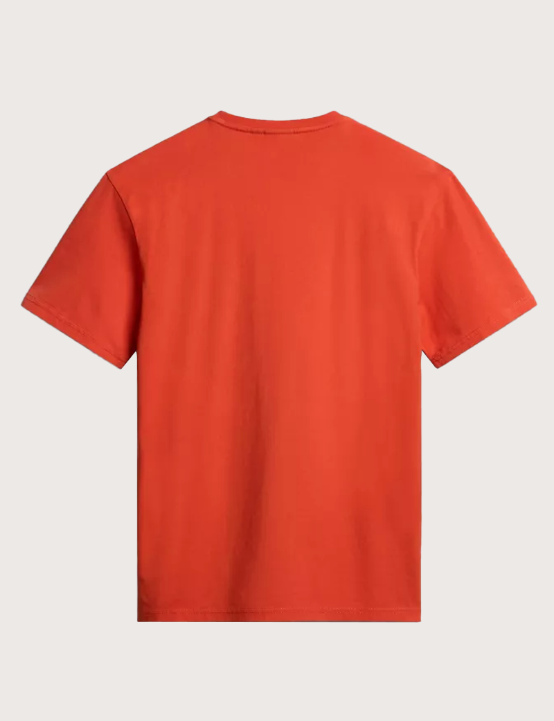 NAPAPIJRI T-SHIRT HOMME LOGO CŒUR SALIS ROUGE